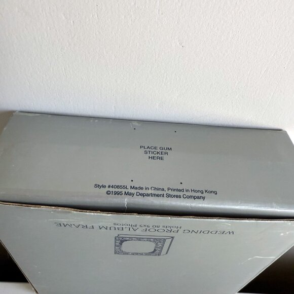 Royal Limited Silver Wedding Proof Album Frame – Vintage 1995, NIB - Picture 8 of 8